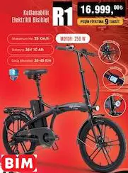 ALFA ROMEO KATLANABİLİR ELEKTRİKLİ BİSİKLET R1 ALFA ROMEO KATLANABİLİR ELEKTRİKLİ BİSİKLET R1